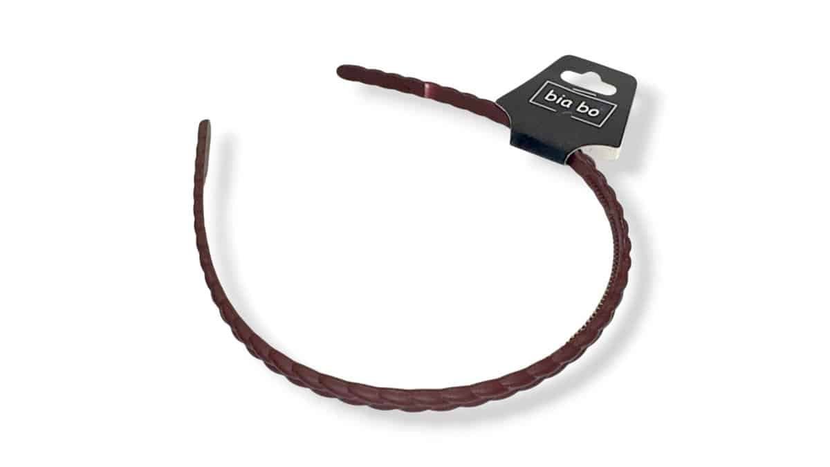 Στέκα Μαλλίων Bia-Bo Xl-81 Πάχους 0,8 cm Μπορντό