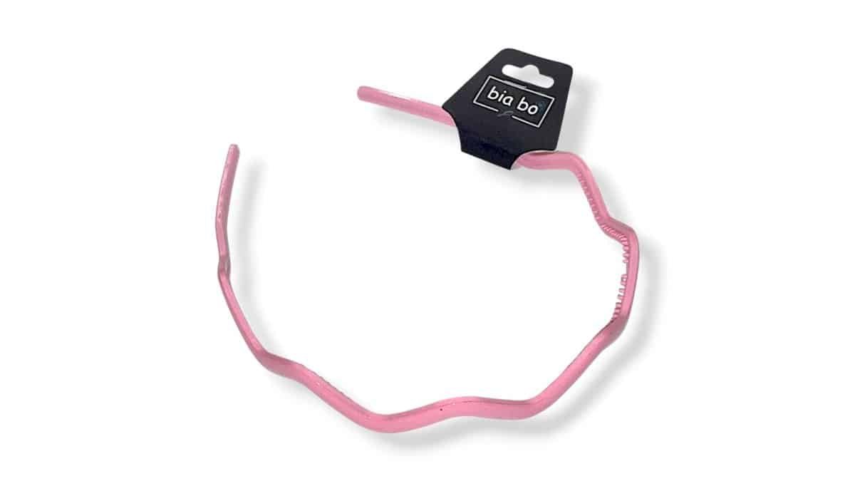 Στέκα Μαλλίων Bia-Bo Xl-87 Πάχους 0,6 cm Ροζ