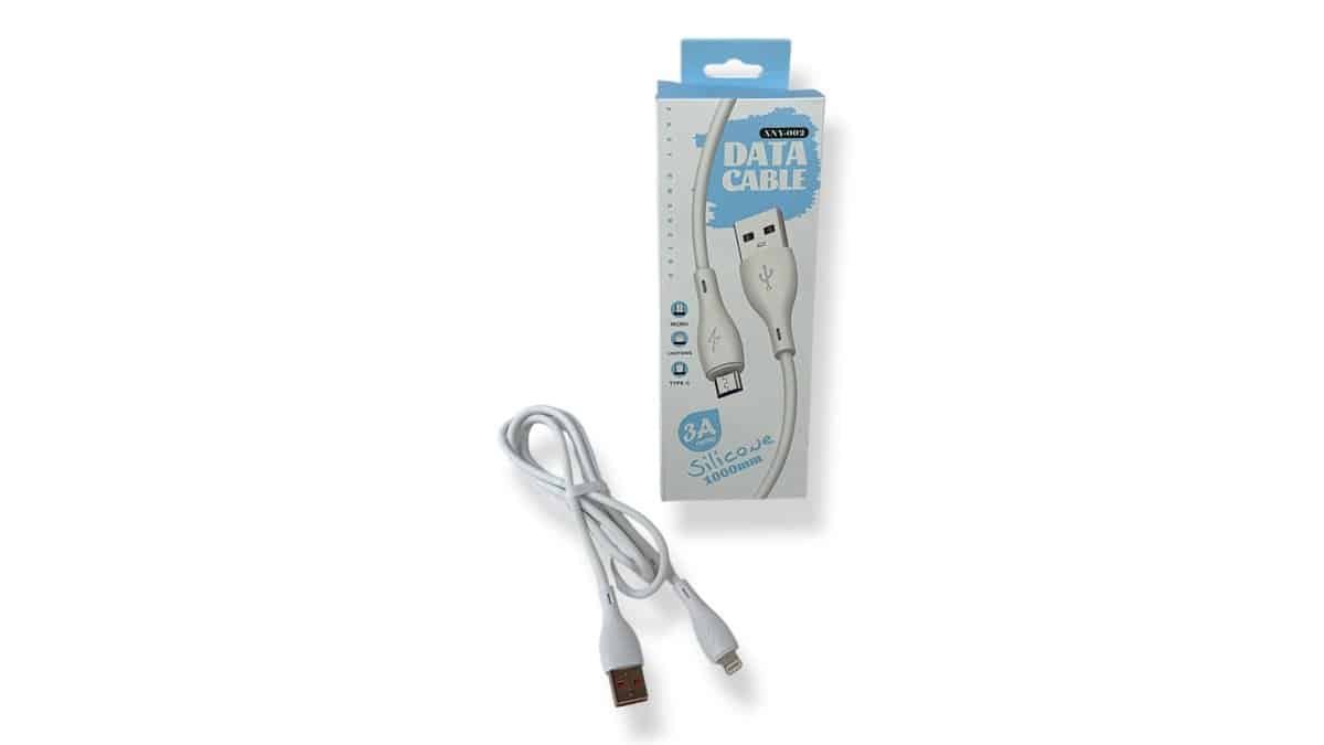 XNY-002 Καλώδιο Φόρτισης 1m USB-A to Lightning Λευκό