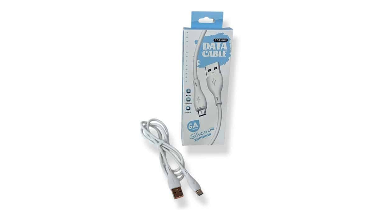 XNY-002 Καλώδιο Φόρτισης 1m USB-A to USB-C Λευκό