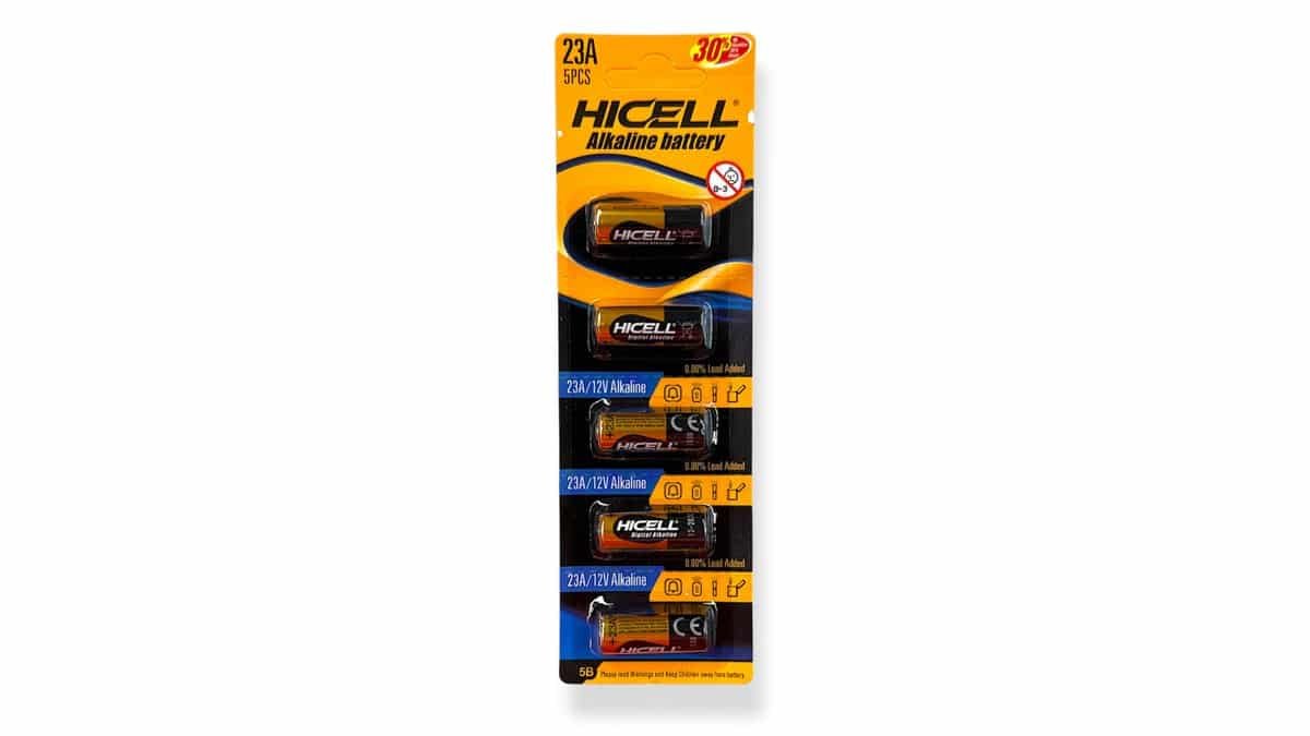 HICELL Αλκαλική Μπαταρία 23A 12Volt  1τμχ.