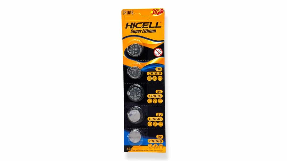 HICELL Μπαταρία Λιθίου CR1616 3Volt  1τμχ.