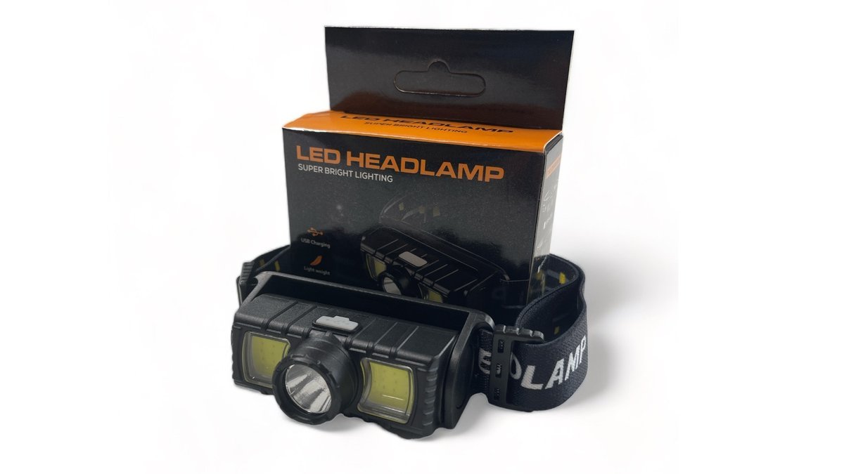 SBL Επαναφορτιζόμενος Φακός Κεφαλής XPE+SMD LED